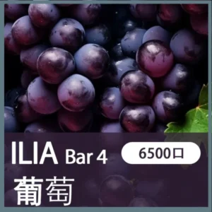 ILIA哩亞4代一次性拋棄式電子煙6500口|多肉葡萄