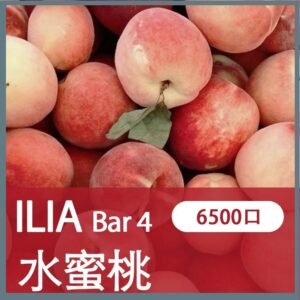 ILIA哩亞4代一次性拋棄式電子煙6500口|爆汁蜜桃